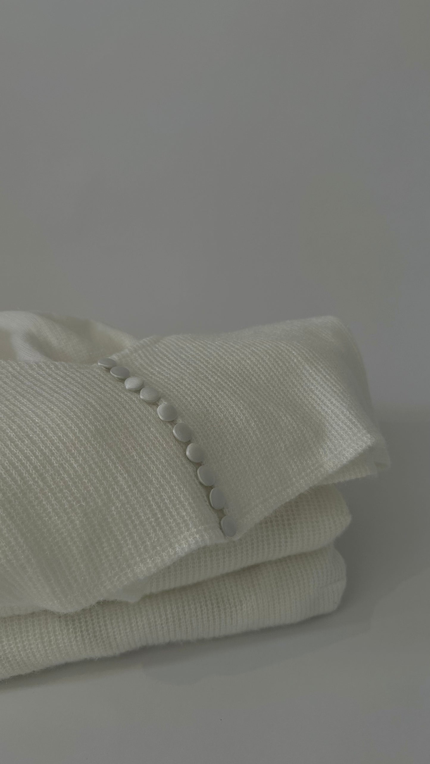 Bridal sweater with cashmere effect